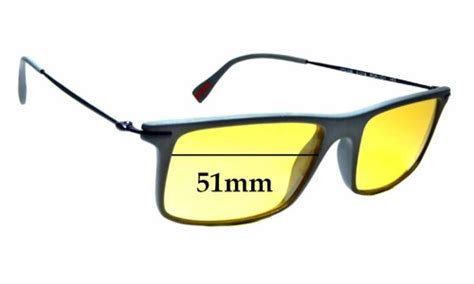 ricambi occhiali prada vps03e|Replacement Lenses for Prada VPS03E & PS03ES 51mm.